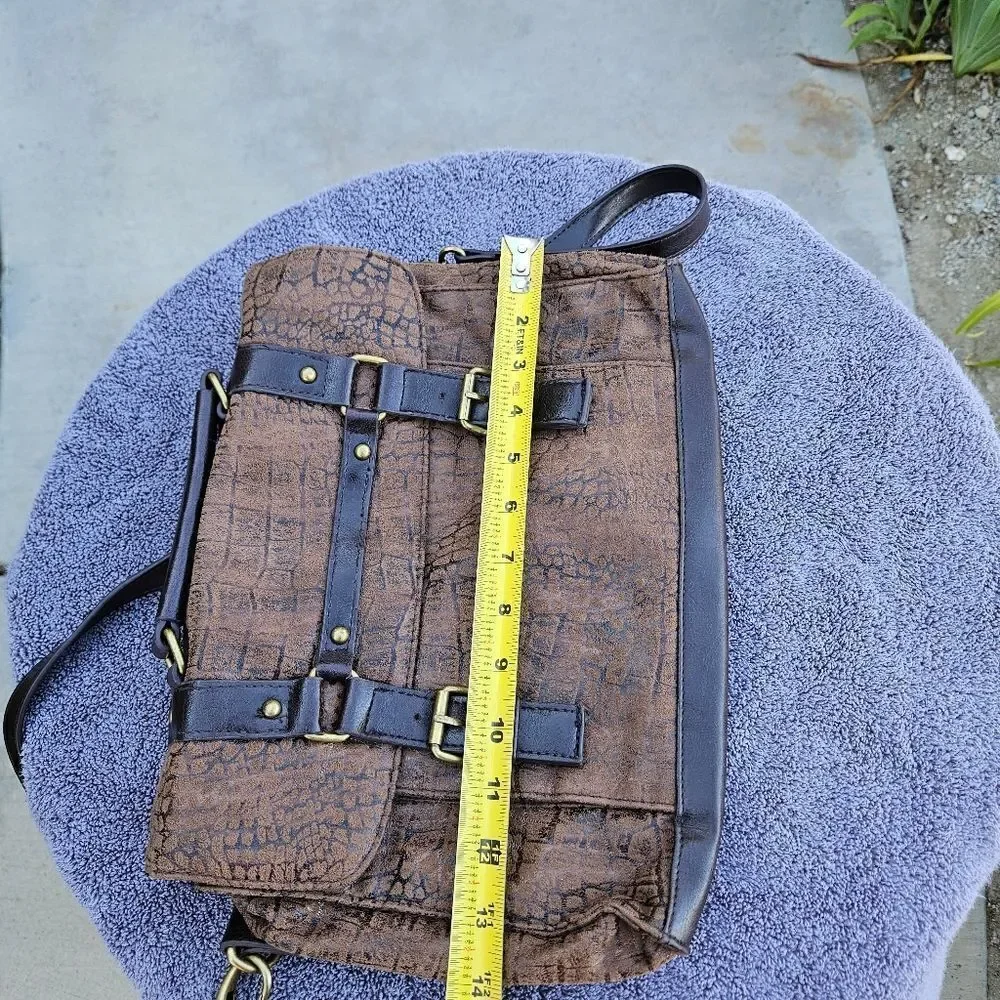 Black Rivet crossbody bag